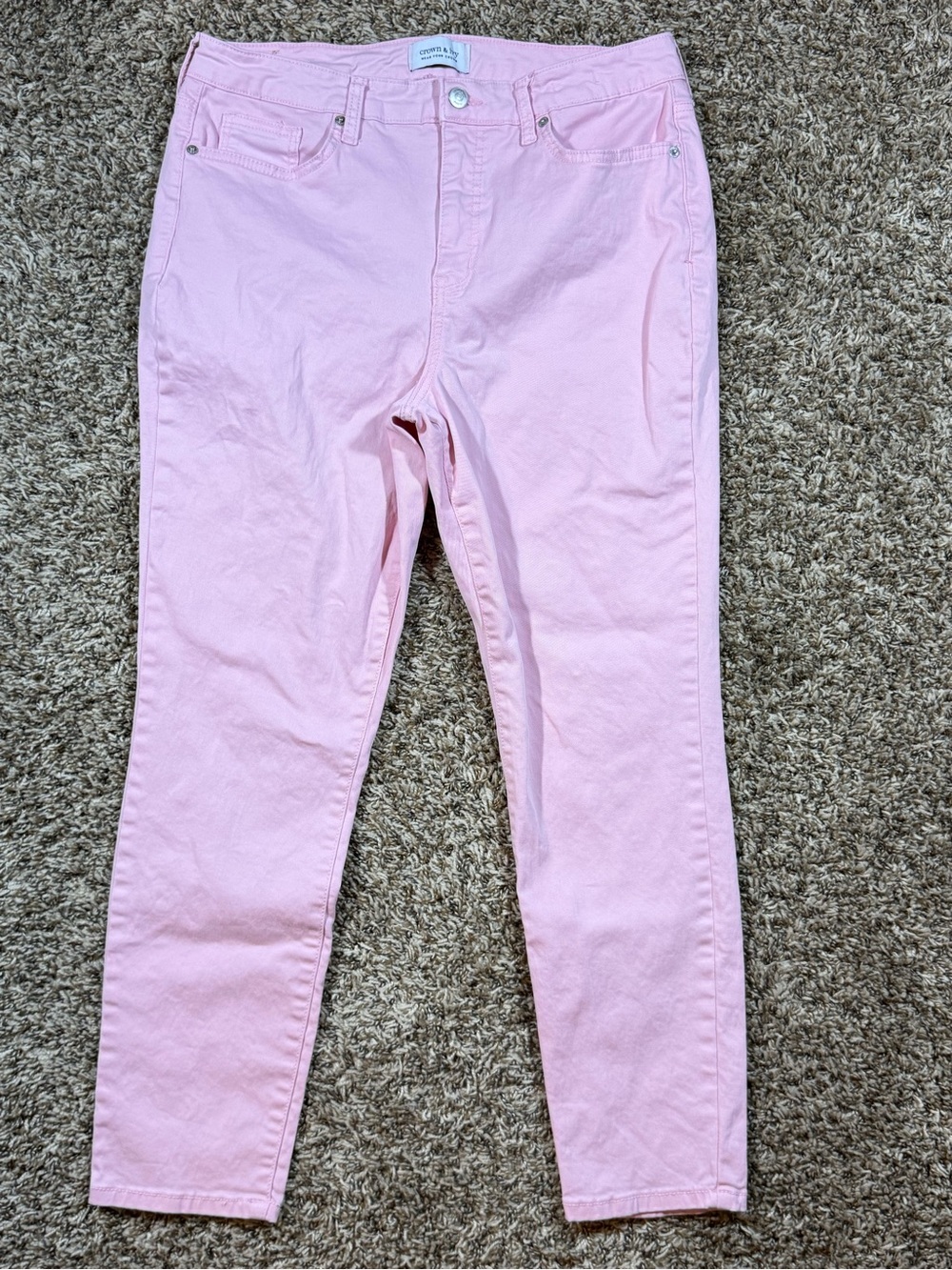 J. Crew Light Pink Skinny Jeans